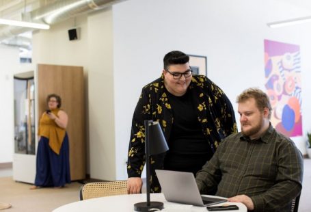 Obesity Strategies - man using laptop on desk