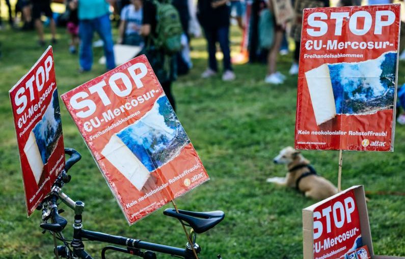 Pet Weight - a group of red and white signs on a bike